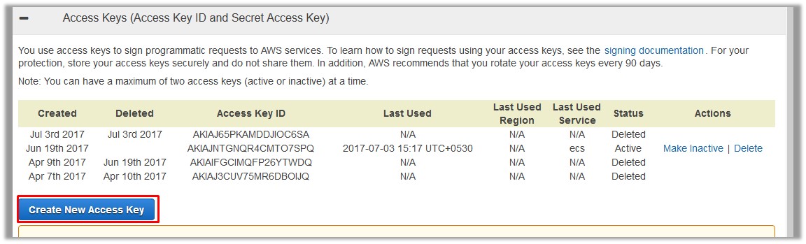 Access Keys (Access Key ID and Secret Access Key)_TabExpanded