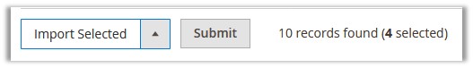 Submit button