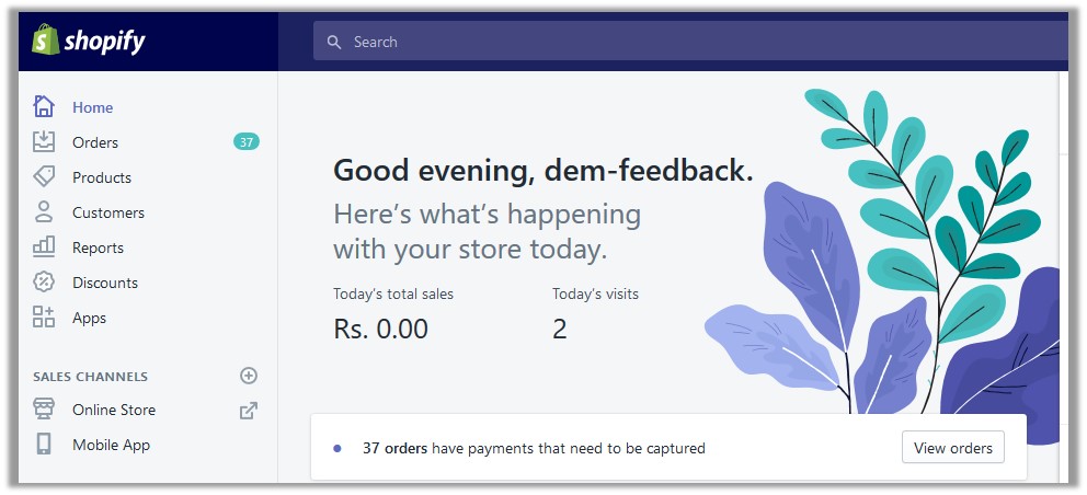 ShopifyHomePage