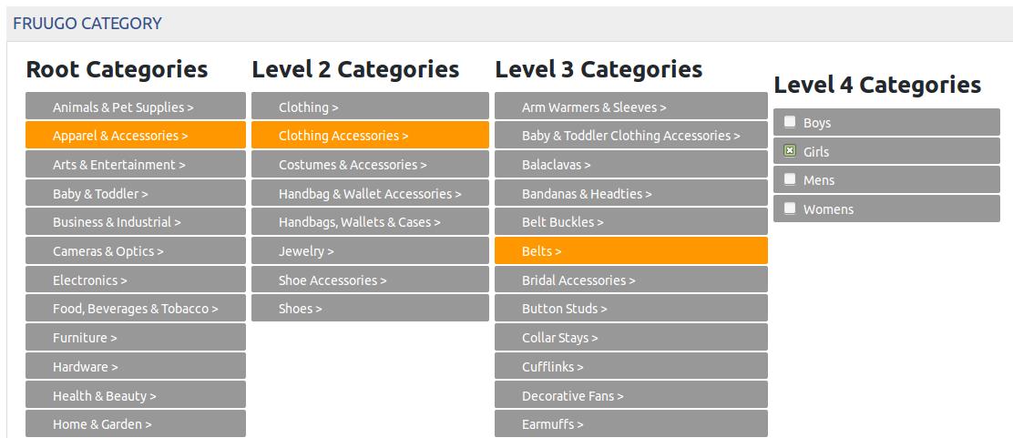 FruugoCategory