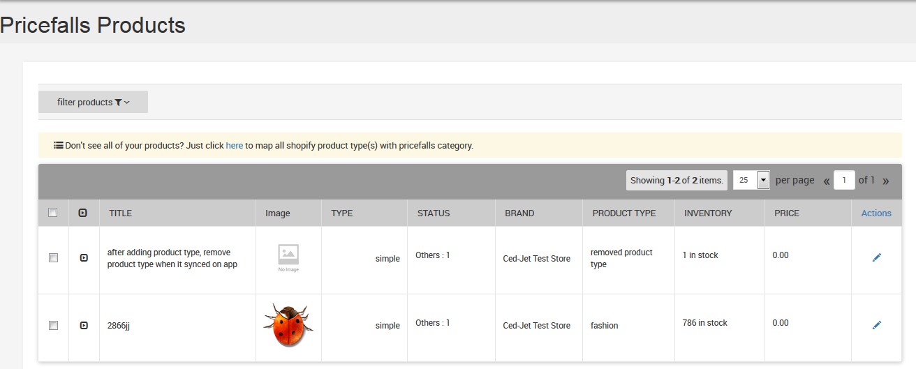 Pricefalls_DeletedProducts