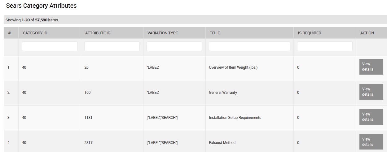 SearsCategoryAttributesPage