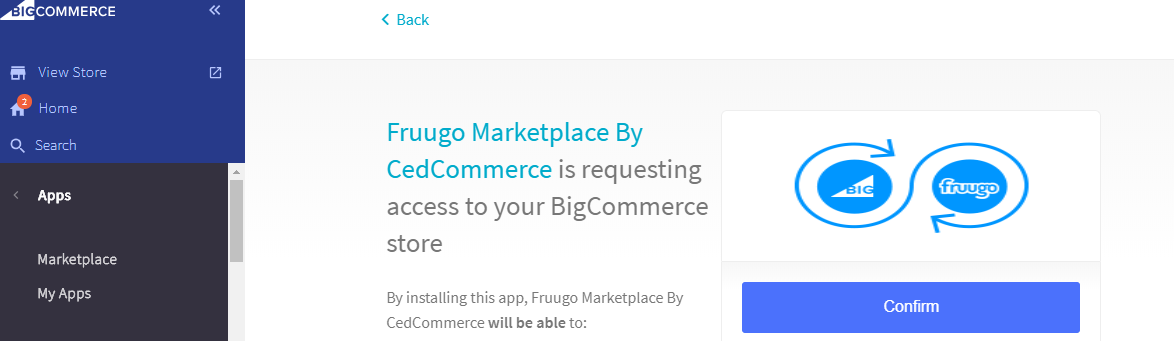fruugo bigcommerce integration