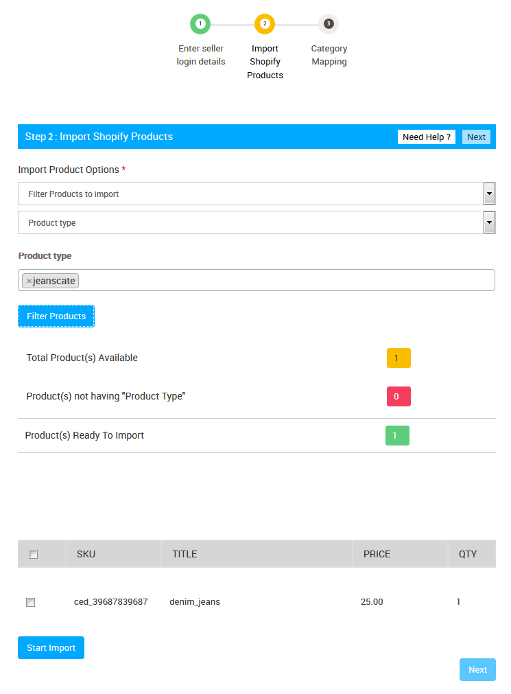 Fruugo Shopify app configuration 6