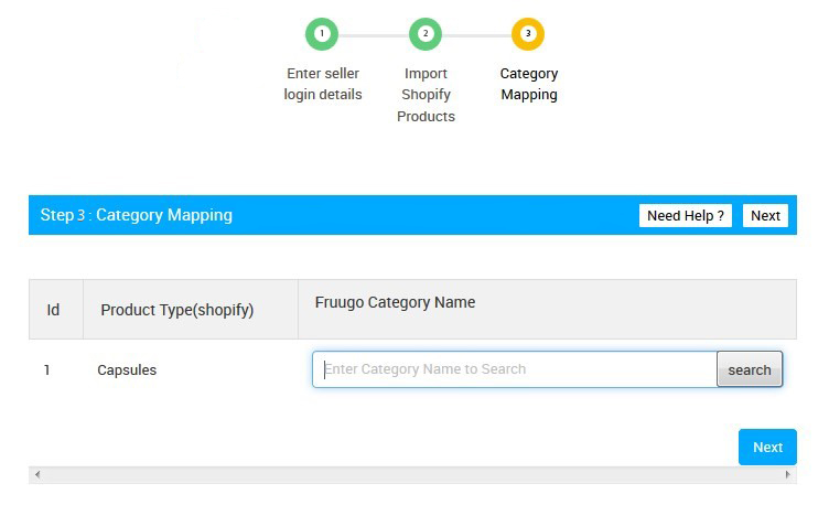 Fruugo Shopify app configuration 7