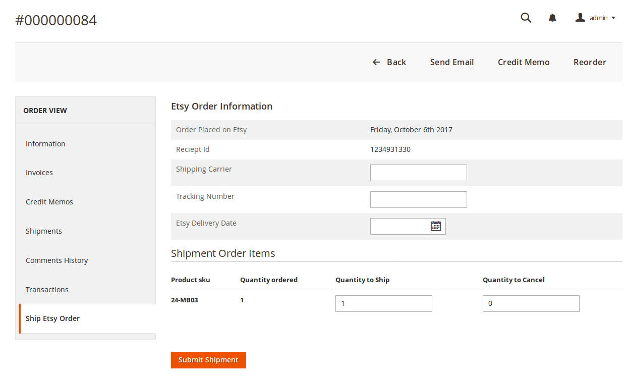 EtsyM2Integration_AcknowledgeOrderView