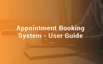 Appointment Booking System - User Guide
