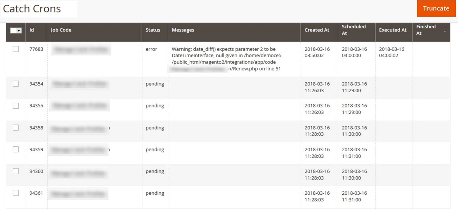 CatchM2Integration_CatchCrons
