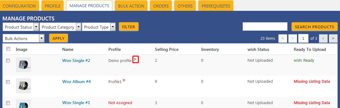 WooCoomerceWishIntegration_ManageProducts_RemoveProfileAssignment