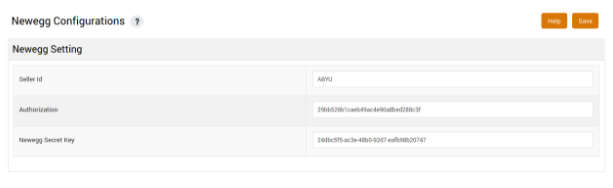 Newegg Configurations Settings