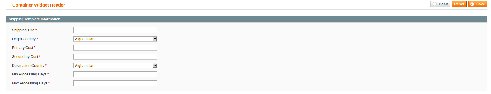 etsy shipping settings