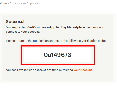 cedommerce app verification code