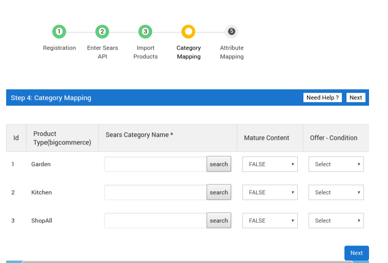 Category Mapping