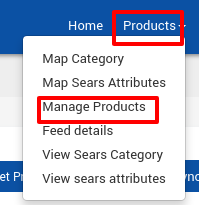 Manage Products