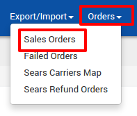 Sales Orders
