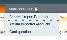 amazon affiliate top navigation bar