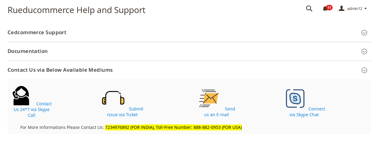 help and support