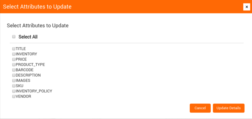 Sync all products