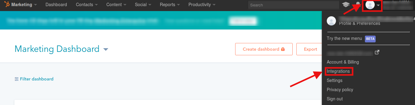 hubspot api key