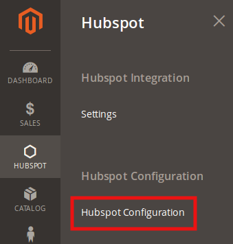 hubspot magento 2 configuration