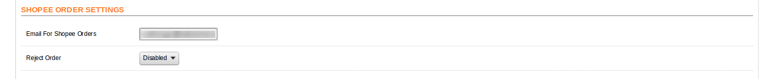 shopee order settings