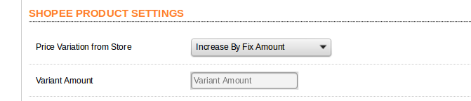 shopee opencart increase by fixed amount