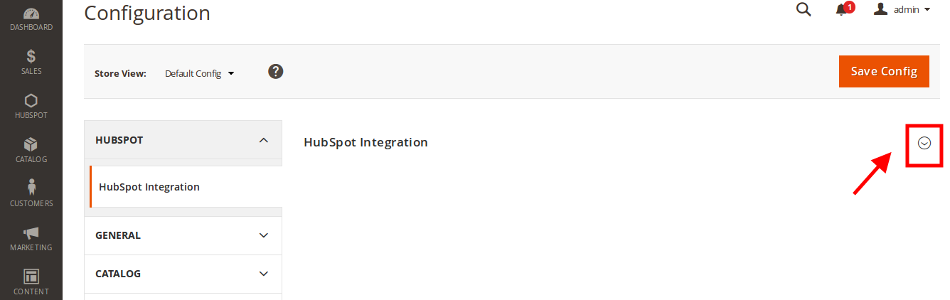 hubspot integration configuration