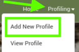 Add New Profile Tab Entry Node
