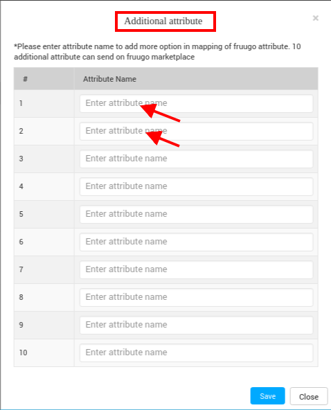 Additional Attributes