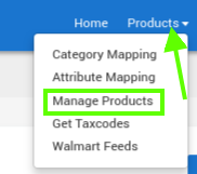 Manage Products