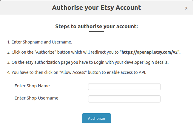 Etsy WooCommerce Integration Multiaccount
