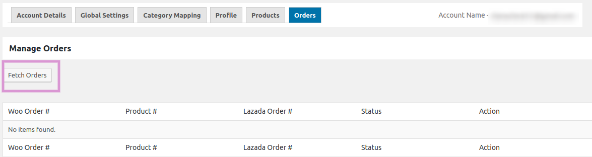 Shopify To Lazada Connector