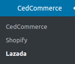 Shopify to lazada connector