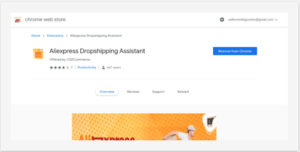 AliExpress dropshipping assistant