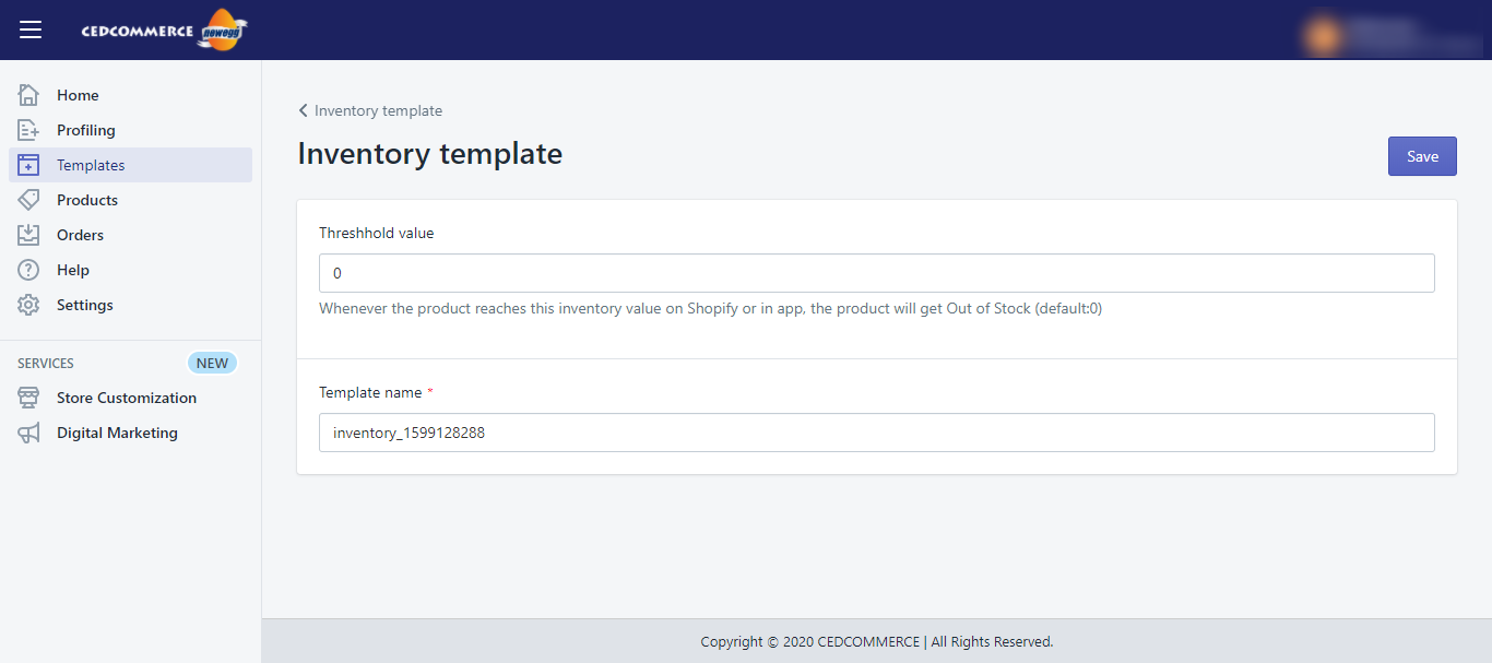 inventory template