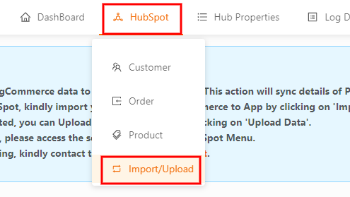 hubspot Import upload 1