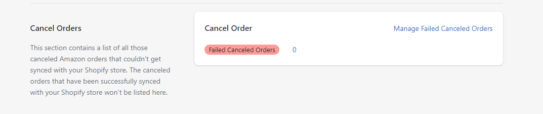 Cancel Orders