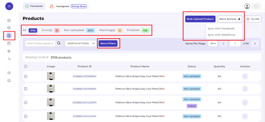 salesforce - product 1