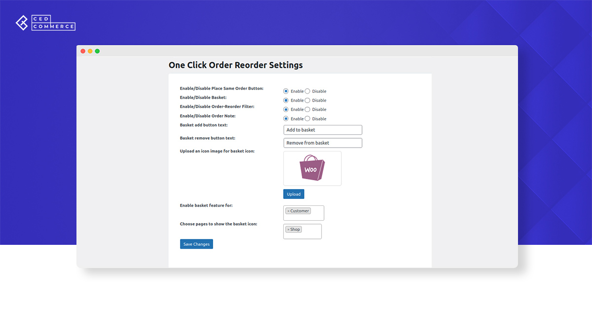 One click order reorder plugin