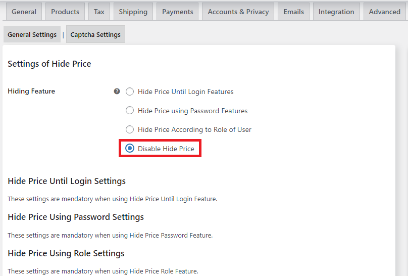 Hide Price Until Login