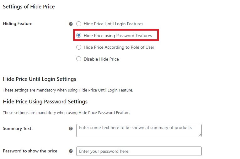 Hide Price Until Login