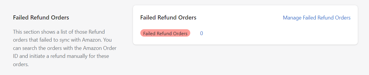 Failed Refund Orders - MA