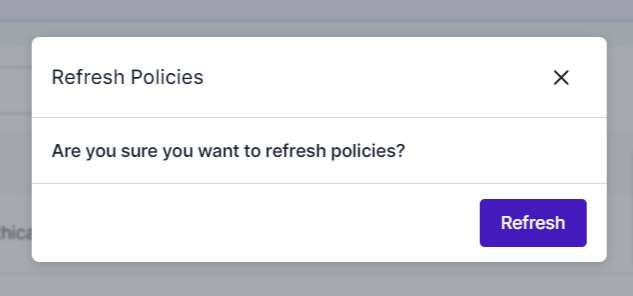 Refresh policies